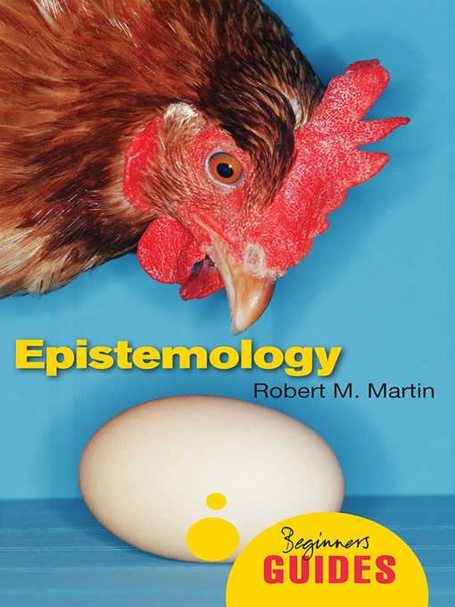 Title details for Epistemology by Robert M. Martin - Available